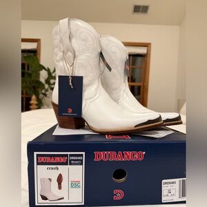 Durango Women's Ivory Heeled Boots